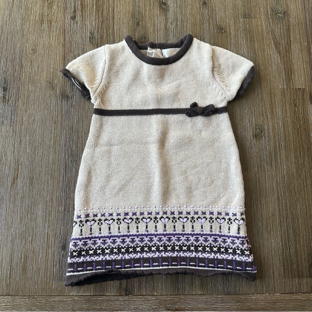 3/27$ Savannah Baby Toddler Embroidered Knit Dress size 24 months